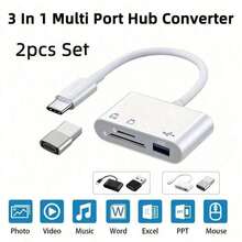 3-In-1 USB-C Micro SD Card Reader Adapter, Compatible With  Pro, And More USB-C Devices - 查看 11