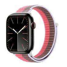 1pc Nylon Woven Strap Suitable Compatible With Apple Watch Series, Compatible With Apple Watch Ultra 3 2 1 SE 49mm, S11 S10 9 7 8 6 5 4 3 42mm 46mm, Smartwatch Replacement Strap - Multicolor - View 17