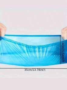 10/100/200pcs Disposable Plastic Boot & Shoe Covers - Durable, Waterproof, Anti-Slip Protective Shoes For Cleaning, Travel And Hotel Use - A - View 3