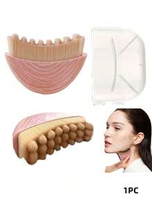 淋巴塑形面部及身体按摩刷，淋巴引流按摩器，适用于面部、下巴和下颌线塑形，符合人体工程学设计，精准贴合肌肤，便携式美容工具（持续使用效果更佳），美容，护肤，水疗，自我护理，护肤工具，面部护理，美容师用品，按摩，面部按摩工具，面部滚轮 - 彩色 - 查看 25