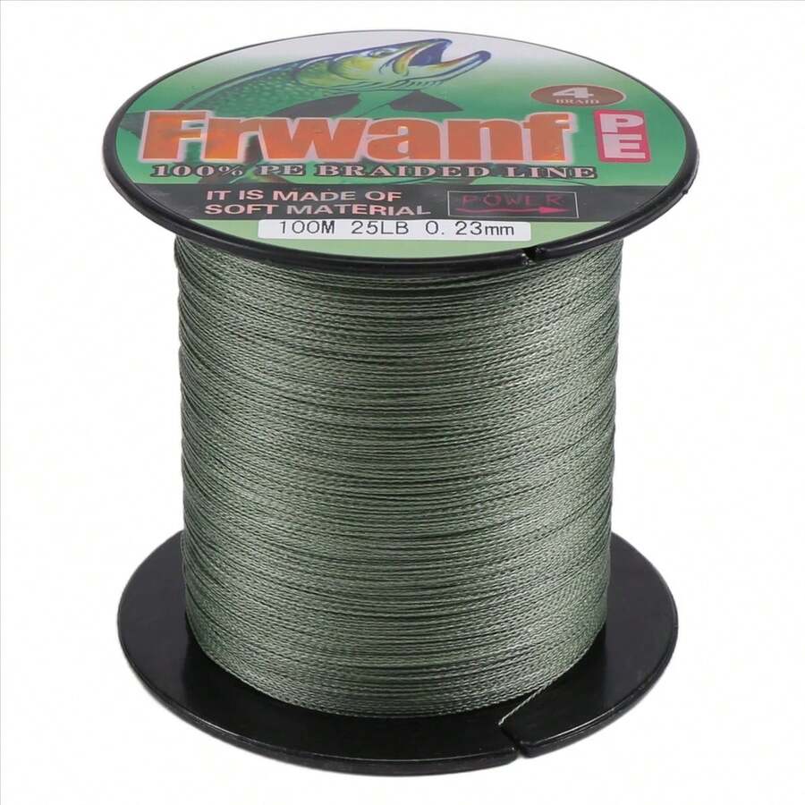 PE Braided Fishing Line 4 Strand 100M Er Strong Multifilament Thread For Carp Fishing Carp Lines 12Lb 2.0 - A - Xem 1