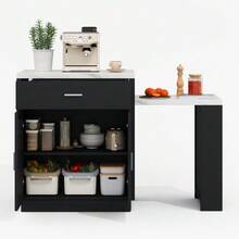 Mobile Storage Islands - Hitam - View 10