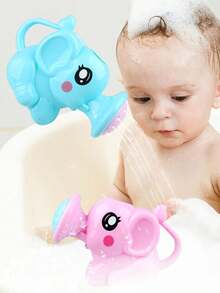 大象造型喷水玩具，儿童洗澡玩水玩具，动物造型喷水玩具，婴儿洗澡用品 - 彩色 - 查看 6