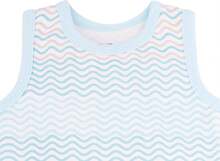 Baby Creysi Playera Casual de Manga Corta, Diseo Fresco, Algodón Premium Ideal Piel Sensible - Blanco - Ver 1