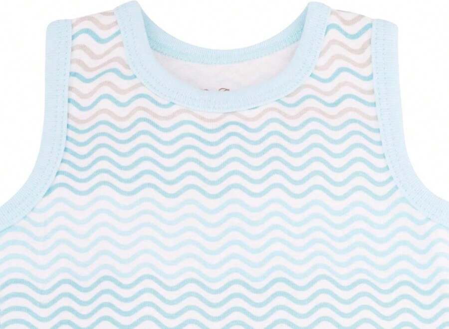 Baby Creysi Playera Casual de Manga Corta, Diseo Fresco, Algodón Premium Ideal Piel Sensible - Blanco - Ver 1