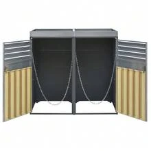 Outdoor Waste Bins - WOOD - View 7