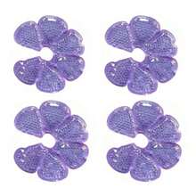 Almohadillas de gel frío/caliente reutilizables - Almohadillas de enfriamiento de seno de silicona, para lactancia, relajación y alivio - Diseño de doble cara, enfría eficazmente durante la lactancia - Multicolor - Ver 20