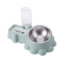 1pc 15 Degree Tilted Anti-Neck Strain Pet Bowl, Multifunctional Pet Feeding & Drinking Supplies, Plastic Cat Bowl - 500ml - View 8