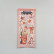 可爱卡通浣熊贴纸，ins风卡通动物装饰贴纸，适用于剪贴簿、相册、行李箱/笔记本电脑/滑板/吉他/冰箱/头盔/日历等，是生日和节日礼物的绝佳选择，也是剪贴簿用品和文具的趣味贴纸。 - 卡通浣熊貼紙 - 查看 11