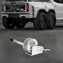 SHIOUCY Marine Winch - Silver - View 4
