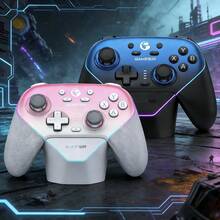 GAMESIR T4n Pro Dual-Mode Magnetic Gamepad, Instant Bluetooth/2.4G Connection, Smart Recognition For Switch/PC/Steam/TV, Velvet Grip, Adaptive Vibration Feedback - View 1