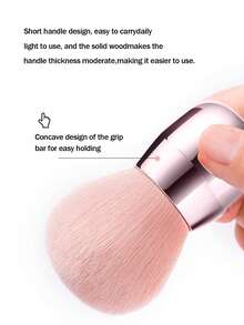 Mushroom Head Makeup Brushes, Blush Powder Foundation Brush, Setting Powder Brush, Makeup Tools - Multicolor - View 2