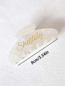 1pc Personalized Gameday Name Custom Hair Clip, Bridesmaid Gift, Customized Name Hair Claw, Hair Accessory, Custom Name Hair Clip, Hair Clip, Personalized Gift, Birthday Gift, Party Favor, Anniversary Gift, Hair Accessory Gift, Wedding Hair Accessories, Spring Summer Bright Colors, Cute, Funny, Kawaii, Y2K, Unisex,Vacay Vibe Au,Hair Accesoriesfor Women - Multicolor - View 9