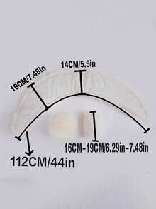 3pcs Faux Fur Collar & Cuff Set, 1pc Autumn/Winter Jacket With Faux Grass Striped Cuffs, 2pcs Fashion Cuff Combo - Multicolor - View 10