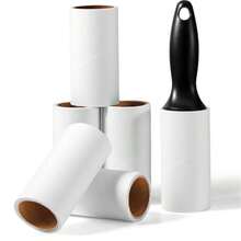 Chổi lăn thay thế, thích hợp để loại bỏ lông thú cưng, bụi vải, xơ vải khỏi ghế sofa, quần áo, đồ nội thất và thảm. Dụng cụ loại bỏ lông chó, lông mèo, lông thú cưng, xơ vải. - giấy thay thế xơ vải - Xem 2