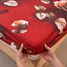 3件套3D立体印花卧室床单套装（1张床单+2个枕套），亲肤面料，含枕套，不含枕芯，家用床上用品套装，可机洗 - 花雅圖 - 查看 7