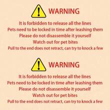 5M Durable Retractable Dog Leash, Dual Button Control And One-Click Brake Lock, Ergonomic Comfortable Handle, Battery-Free Operation, Suitable For Medium To Large Dog Breeds - Grey - View 3