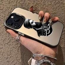 Phone Case - A Black Phone Case Featuring Islamic Religious Figures And Arabic Calligraphy, Suitable for Everyday Use, Compatible with   17 Pro Max,   17 Pro,   17 Plus,   17,   16 Pro Max,   16 Pro,   16 Plus - Multicolor - Ver 3