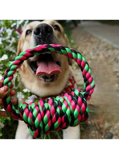 Juguetes para masticar para perros de raza grande - Multicolor, juguetes masticables duraderos para masticadores agresivos, kit de juguetes masticables dentales de alta resistencia para perros medianos y grandes, juguetes de tirar y masticar indestructibles para cachorros en etapa de dentición, diseño de limpieza dental y anti-mordedura para perros medianos y grandes, cuerdas de masticación indestructibles para cachorros en etapa de dentición, limpieza dental y diseño anti-mordedura