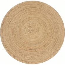 Jute Rug - Natural Hand Woven Jute Area Rug, 2' Round Rugs For Outdoor And Indoor, Farmhouse Rug For Dining Room Kitchen, Living Area, Under Table (Natural, 2ft Round) - 2'(Round) - View 3