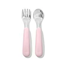 OXO Tot On-The-Go Fork and Spoon Set - Blossom - ColorA - Ver 8