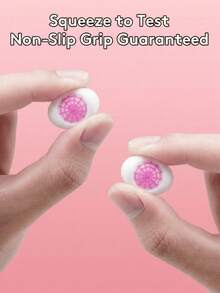 2pcs Silicone Anti-Slip Thumb Grip Caps, Fit For 5/ 4 Controller, Sweat-Proof Joystick Cover To Enhance FPS Accuracy, Spider/Football/Purple Pattern Options, Gamer Couples Gift - Multicolor - View 3