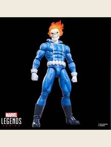 Hasbro Marvel Legends Action Figures Multi-Character Collection: Wolverine, Ghost Rider, Abomination, Nimrod – 6" Posable Collectible Toys - Multicolor - View 14