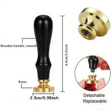 Customized Wax Seal Set For Wedding Or Gift, Personalized Newlywed Wax Seal Set, Customized Letter Wax Seal Set - Multicolor - View 10