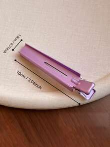 Styling Tool To Add Natural Volume To The Roots; Essential For Bangs Styling; Manual Curling Iron Can Increase Volume And Styling; High-Top Hair Clips; Makeup Styling Clips; Bangs Clips; Seamless Duck-Mouth Hair Clips. - Multicolor - View 7