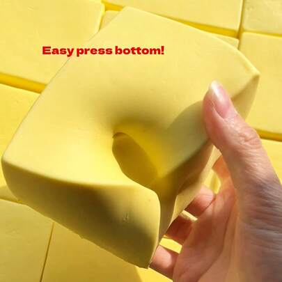 1个2026新款超柔软厚牛奶砖2.0慢回弹减压捏捏乐玩具，厚牛奶砖减压捏捏乐玩具，节日派对礼物，生日礼物 - 完美礼物