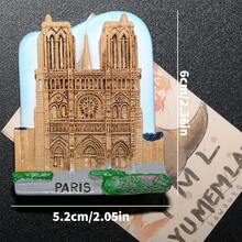 Bộ 7 nam châm tủ lạnh, hình các địa danh nổi tiếng của Pháp - Bảo tàng Louvre, Khải Hoàn Môn, Tháp Eiffel, Nhà thờ, Cung điện Versailles, quà lưu niệm du lịch, trang trí tủ lạnh, trang trí nhà bếp, quà tặng ngày lễ, quà tặng Pháp. - Nhiều màu - Xem 23