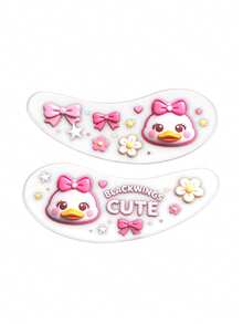 BLACKWINGS 1 Pair/6 Pairs Original Design Eyelash Isolation Pads, Eyelash Extension Lift Pads, Reusable Eyelash Curling Pads, Eyelash Perming Pads - Multicolor - View 20