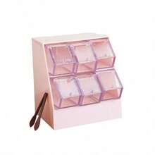 Mini Snack Storage Rack, Cute Drawer-Style Small Storage Rack, Mini Dollhouse - Multicolor - View 4
