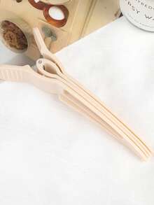 Styling Hair Clips, Suitable For Shaping, Sectioning, Hair Salon, Trimming, Thinning Hair, DIY Hair Accessories, Volumizing Clips (For Hair Roots), Creating Soft Waves. Non-Slip Braided Hair Clips (For Thin Hair). Clips For Positioning Hair Sections. - Multicolor - View 6
