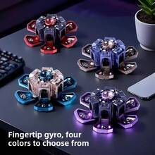 Creative Transforming Finger Spinner Mech Gyro, Cool Technological Competitive Stress Relief Toy - Birthday Gift, Christmas Gift, Perfect Gift, Easter Gift - Multicolor - View 6
