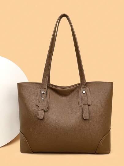 Solid Color Buckets Bag For Women Designer Shoulder Bags Luxury Soft Leather Crossbody Large Capacity Tote Ladies Purses