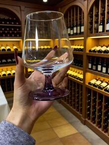 2 piezas/4 piezas Vasos de vidrio con tallo púrpura, tazas de café, tazas de jugo, tazas de agua con gas, vasos para bebidas, copas de cóctel, para el hogar, bodas, fiestas, cristalería para días festivos - Morado - Ver 14
