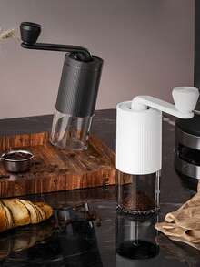 1个手动咖啡研磨机，采用陶瓷锥形磨盘，适用于意式浓缩咖啡、手冲咖啡、法压壶咖啡、摩卡壶咖啡、滴滤咖啡，非常适合办公室、家庭、旅行、露营使用。 - 彩色 - 查看 8