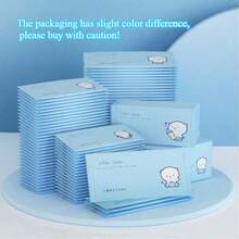 Individually Packaged Wet Toilet Paper, Adult Convenient Portable Cleansing Wet Wipes, Small Pack Hand & Mouth Hygiene Cleaning Wet Wipes - Multicolor - View 7