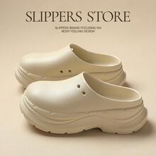 2026 Summer EVA Minimalist Slide Sandals - Light Khaki - View 4