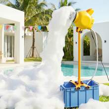 Foam Machine, Adjustable Angle Control Foam Cannon Party Machine, Bubble Cannon With 37QT Water Tank, Stable Vertical Design, Dense Foams Maker For Gatherings, Celebrations & Party - 37QT Water Tank - View 1