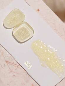 2026新款12毫升容量情人节礼物夏季梦幻美人鱼超细春季闪粉水钻云锦碎钻超细闪粉凝胶超闪亮梦幻糖果冰透明闪粉凝胶指甲油，季节星光闪粉磁性持久美白美甲 - 彩色 - 查看 3