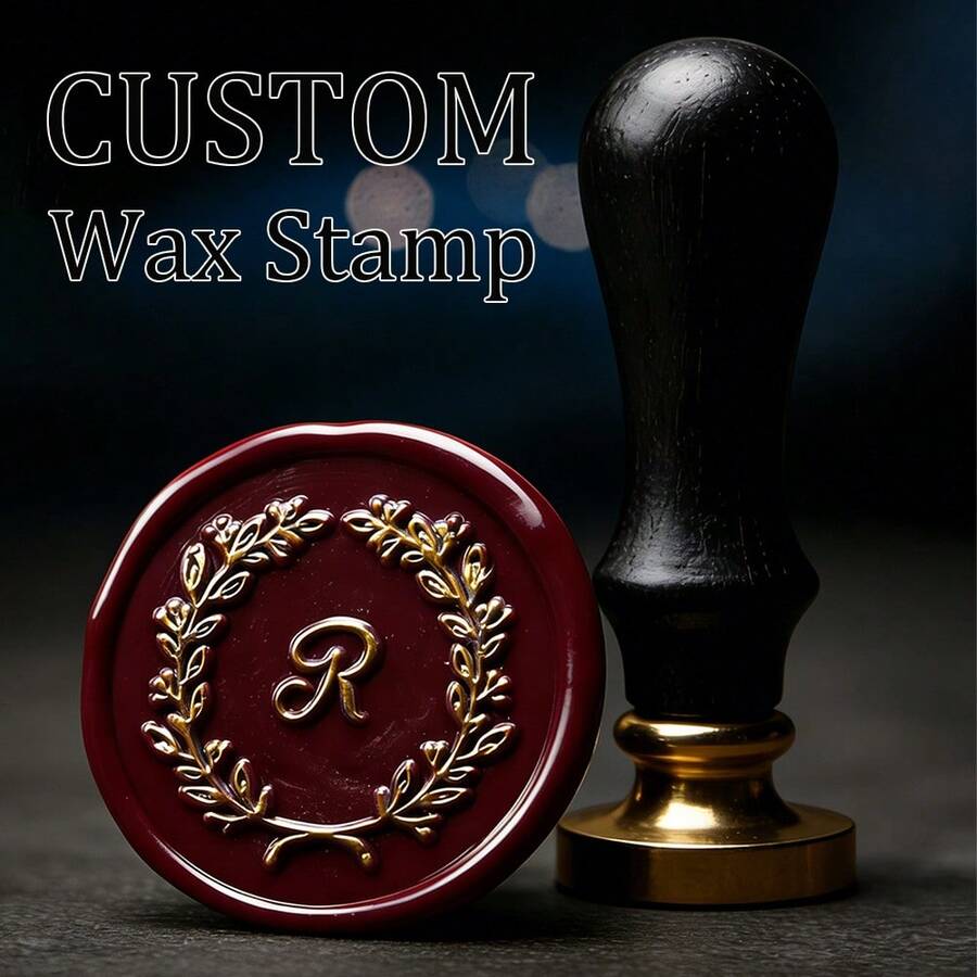 Customized Wax Seal Set For Wedding Or Gift, Personalized Newlywed Wax Seal Set, Customized Letter Wax Seal Set - Multicolor - View 1