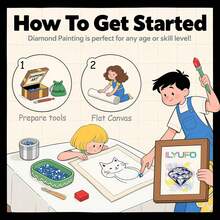 Qingfei Precise Printed Peerless Peony Cross Stitch, Living Room Bedroom Wall Hanging - No Frame - View 7