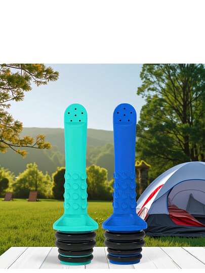 Mini Personal Bidet Sprayer, Portable Bottle Attachment Bidet, Travel Hygiene Cleaner, Blue & Green Colors - Gentle, Easy-To-Use And Hygienic Personal Care Solution For Bathroom Or Travel, Fits All Bottles, Compact Design, Portable Handheld Bidet Sprayer - Powerful, Portable, Fits 21-25mm Water Bottles - Ideal For Women And Teens, ABS Material, Spray Design, Bottle Neck Style