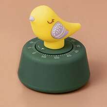 1pc Cute Kitchen Timer, Mechanical Countdown Timer, 60 Minutes, Animal, Egg, Fruit Shaped, Time Management, Baking Fun, Boiling Eggs - Multicolor - View 10