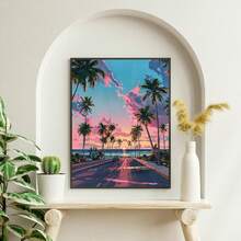 Qingfei Precise Printed Peerless Peony Cross Stitch, Living Room Bedroom Wall Hanging - No Frame - View 2