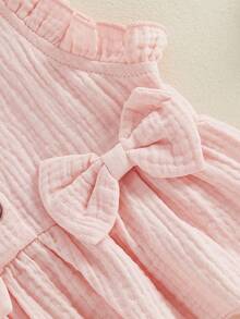 Baby Girls Tank Top Co-Ords - Pink - View 6