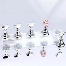 1 Giá đỡ trưng bày móng tay acrylic từ tính - Giá đỡ thực hành móng giả - Hộp đựng dụng cụ đào tạo nghệ thuật làm móng - Nhiều màu - Xem 14