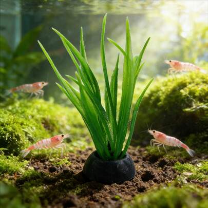 20pcs Artificial Green Aquarium Decor, Made Of PE Material, Fresh Green Aquarium Landscaping Accessories, Provide Habitat For Nitrifying Bacteria, Suitable For Various Size Fish Tanks, Also Can Be Used For Gardening, Hotel And Restaurant Decoration, Easy To Clean, Maintenance-Free, Enhance Aquarium Viewing And Home Decor